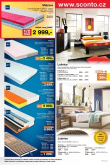 akční leták Sconto nábytek 2.9.2015-15.9.2015