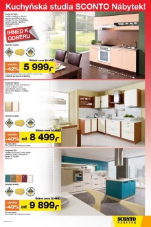 akční leták Sconto nábytek 16.9.2015-29.9.2015