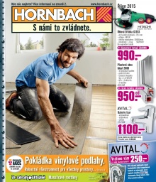akční leták Hornbach 30.9.2015-3.11.2015