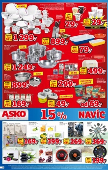 akční leták ASKO 8.10.2015-18.10.2015