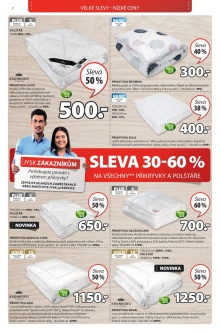 akční leták Jysk 22.10.2015-4.11.2015