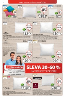 akční leták Jysk 22.10.2015-4.11.2015