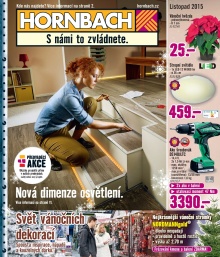 akční leták Hornbach 4.11.2015-1.12.2015
