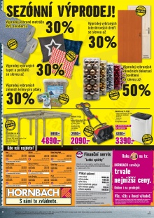 akční leták Hornbach 30.12.2015-2.2.2016