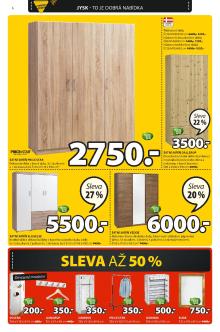 akční leták Jysk 7.1.2016-20.1.2016