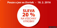 akční leták Jysk 18.2.2016-18.2.2016