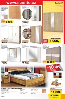 akční leták Sconto nábytek 16.3.2016-5.4.2016