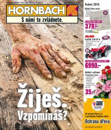 akční leták Hornbach 6.4.2016-3.5.2016
