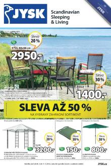 akční leták Jysk 28.4.2016-5.5.2016