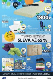 akční leták Jysk 28.4.2016-5.5.2016