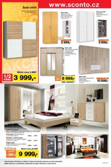 akční leták Sconto nábytek 11.5.2016-31.5.2016