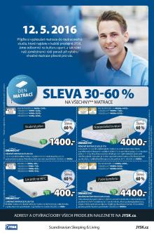 akční leták Jysk 12.5.2016-25.5.2016