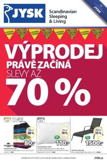 akční leták Jysk 16.6.2016-29.6.2016