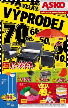 akční leták ASKO 7.7.2016-31.7.2016