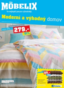 akční leták Möbelix 1.8.2016-14.8.2016