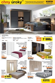 akční leták Sconto nábytek 3.8.2016-16.8.2016