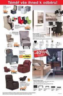akční leták Sconto nábytek 3.8.2016-16.8.2016