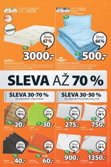 akční leták Jysk 16.8.2016-21.8.2016