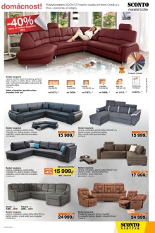 akční leták Sconto nábytek 17.8.2016-30.8.2016