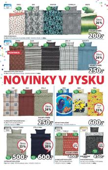 akční leták Jysk 25.8.2016-7.9.2016