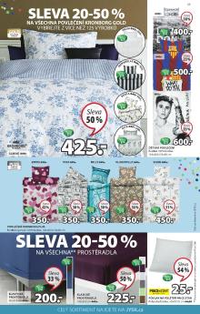 akční leták Jysk 25.8.2016-7.9.2016