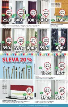 akční leták Jysk 25.8.2016-7.9.2016
