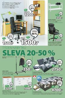 akční leták Jysk 1.9.2016-14.9.2016