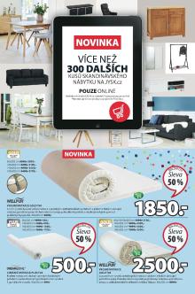 akční leták Jysk 1.9.2016-14.9.2016