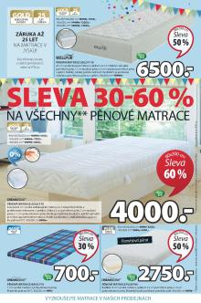 akční leták Jysk 1.9.2016-14.9.2016
