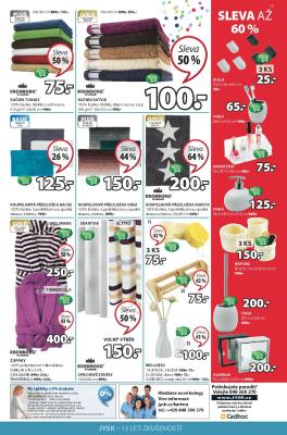 akční leták Jysk 8.9.2016-21.9.2016