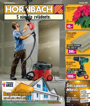 akční leták Hornbach 2.11.2016-29.11.2016