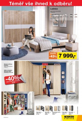 akční leták Sconto nábytek 9.11.2016-22.11.2016