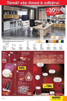 akční leták Sconto nábytek 9.11.2016-22.11.2016