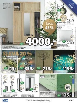 akční leták Jysk 1.12.2016-14.12.2016
