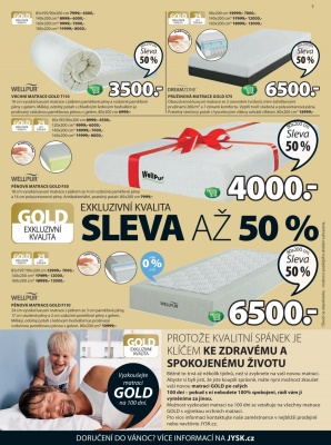 akční leták Jysk 1.12.2016-14.12.2016