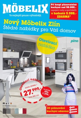 akční leták Möbelix 19.12.2016-31.1.2017