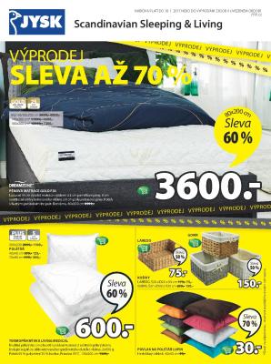 akční leták Jysk 26.12.2016-2.1.2017