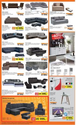 akční leták Sconto nábytek 28.12.2016-24.1.2017