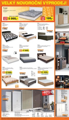 akční leták Sconto nábytek 28.12.2016-24.1.2017