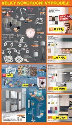 akční leták Sconto nábytek 28.12.2016-24.1.2017