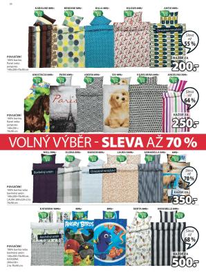 akční leták Jysk 29.12.2016-18.1.2017