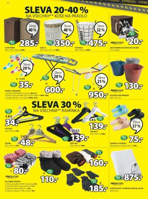 akční leták Jysk 29.12.2016-18.1.2017