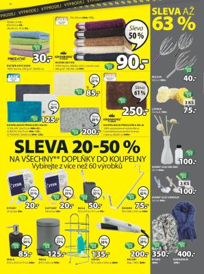 akční leták Jysk 29.12.2016-18.1.2017