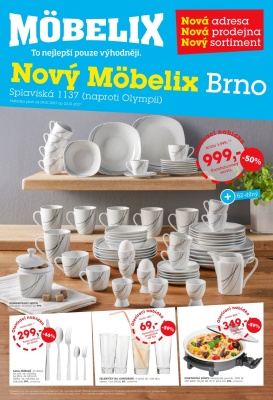 akční leták Möbelix 9.1.2017-22.1.2017