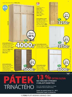 akční leták Jysk 12.1.2017-25.1.2017