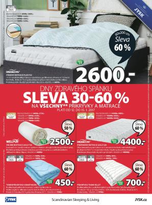 akční leták Jysk 12.1.2017-25.1.2017