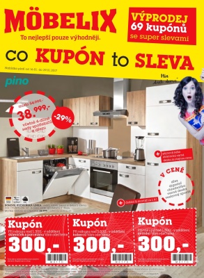 akční leták Möbelix 16.1.2017-29.1.2017