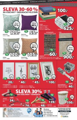 akční leták Jysk 2.2.2017-15.2.2017