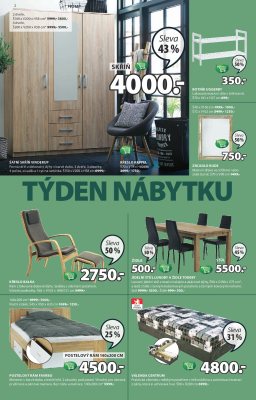 akční leták Jysk 23.2.2017-8.3.2017