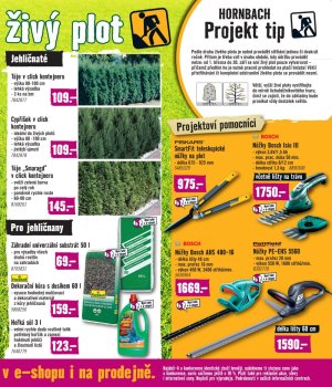 akční leták Hornbach 1.3.2017-28.3.2017